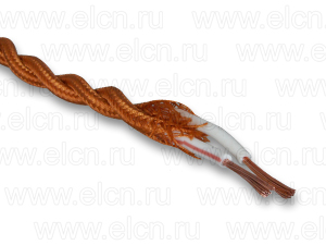 ПГРОС 2х1,5 (до +180град.С) "Ретро" бронзовый